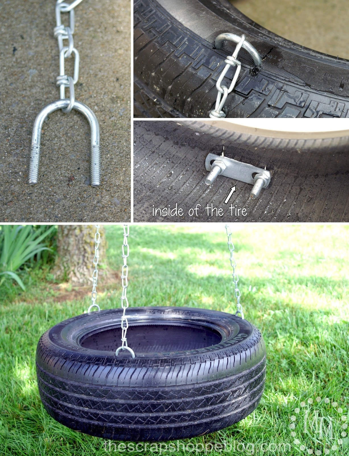 Best ideas about DIY Tire Swings
. Save or Pin How to Make a Tire Swing The Scrap Shoppe Now.