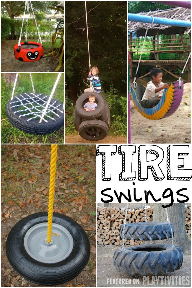 Best ideas about DIY Tire Swings
. Save or Pin 25 DIY Swings You Can Make For Your Kids PLAYTIVITIES Now.