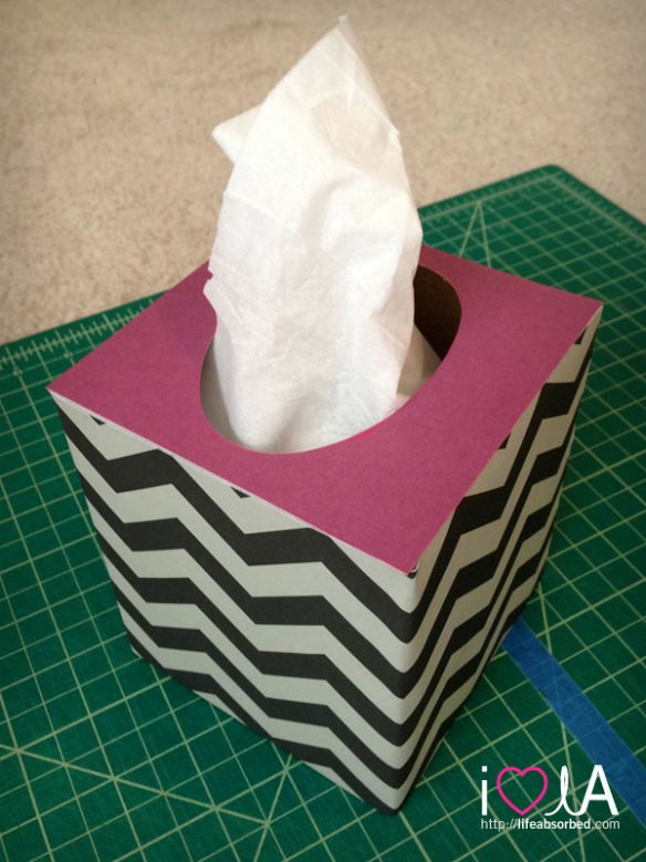 Best ideas about DIY Tissue Box Cover
. Save or Pin DIY Kleenex Box Cover Now.