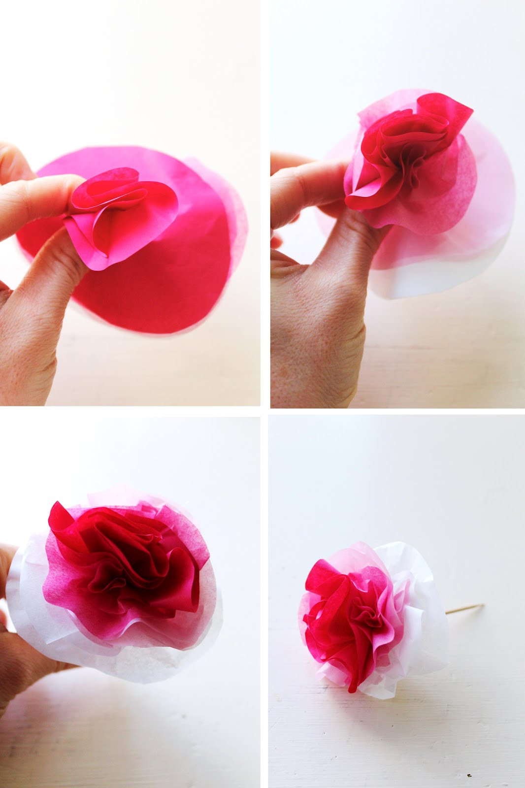Best ideas about DIY Tissue Paper Flowers
. Save or Pin Icing Designs DIY ombre tissue paper flowers Now.
