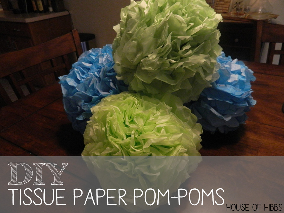Best ideas about DIY Tissue Paper Pom Poms
. Save or Pin House of Hibbs DIY Tissue Paper Pom poms Now.