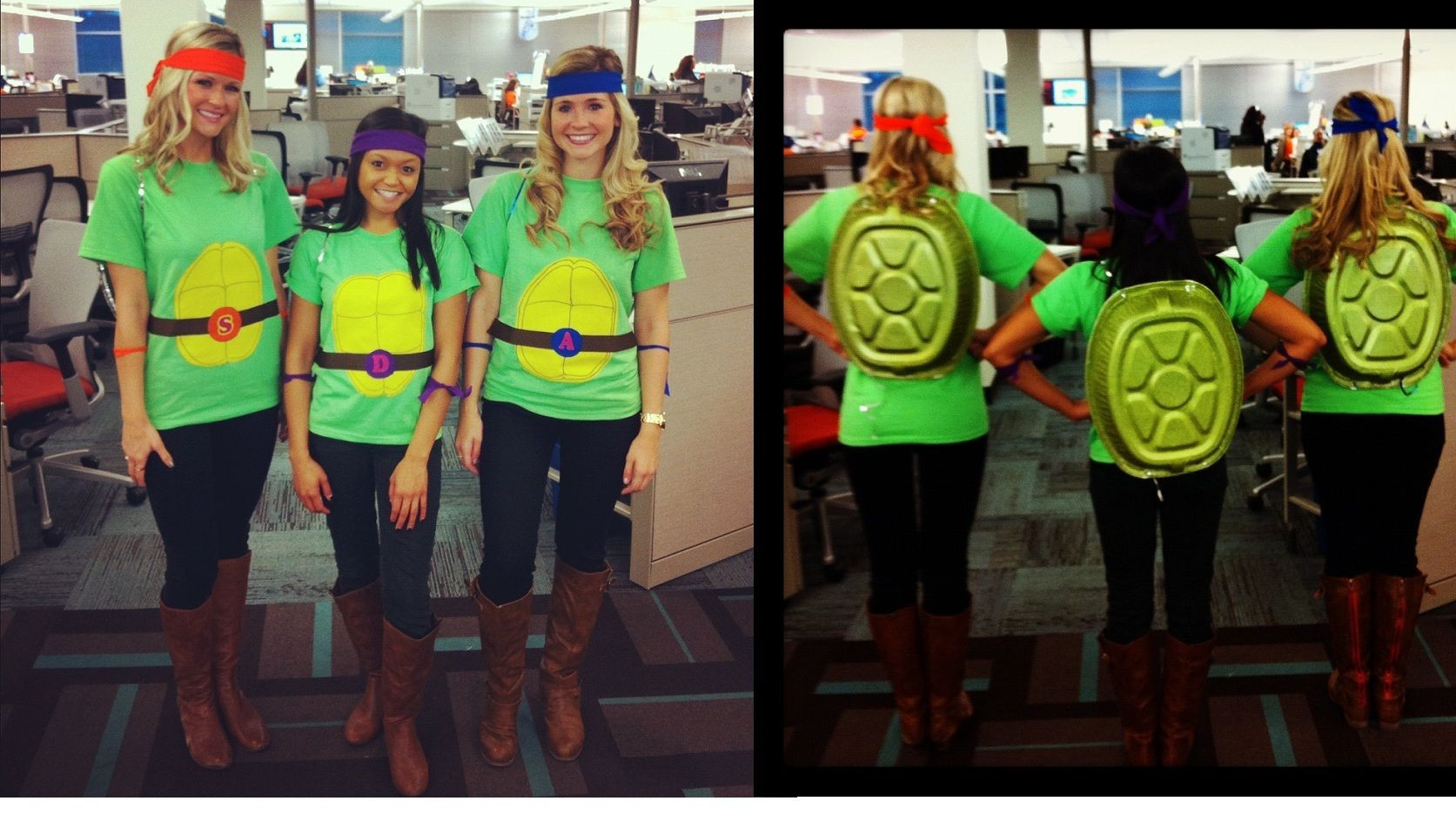 Best ideas about DIY Tmnt Costumes
. Save or Pin DIY Ninja Turtles Halloween costume Now.