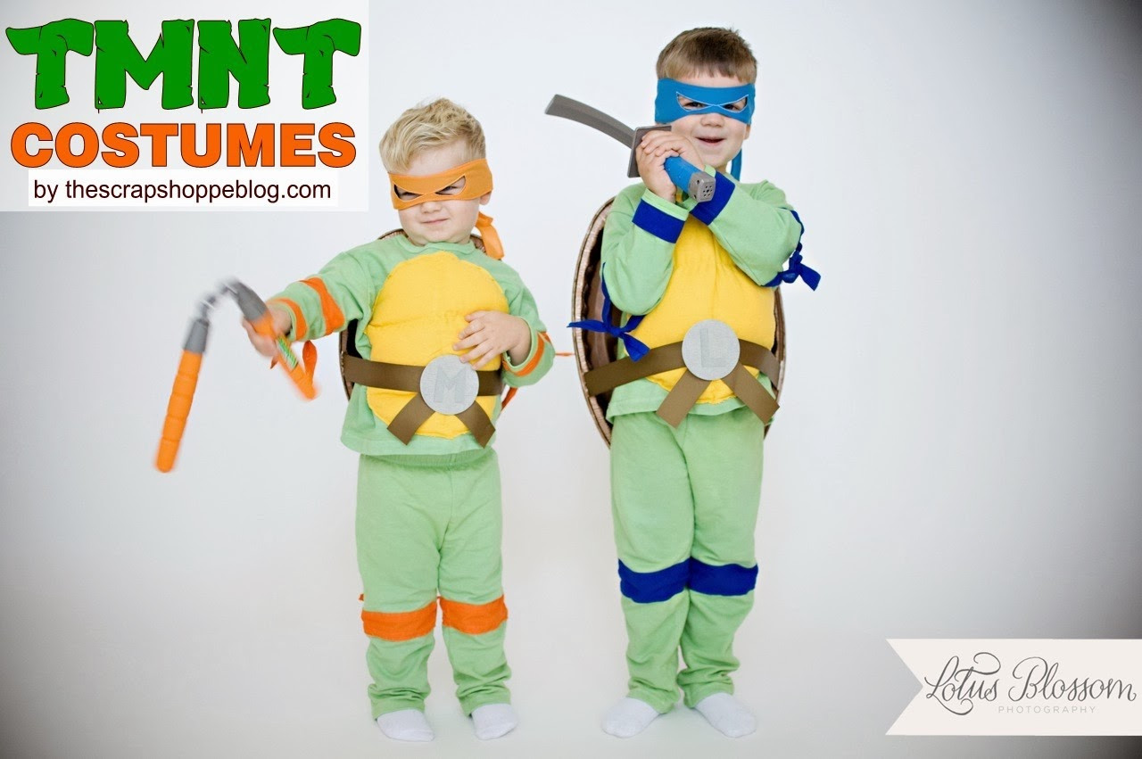 Best ideas about DIY Tmnt Costumes
. Save or Pin Teenage Mutant Ninja Turtle Costumes TMNT The Scrap Shoppe Now.