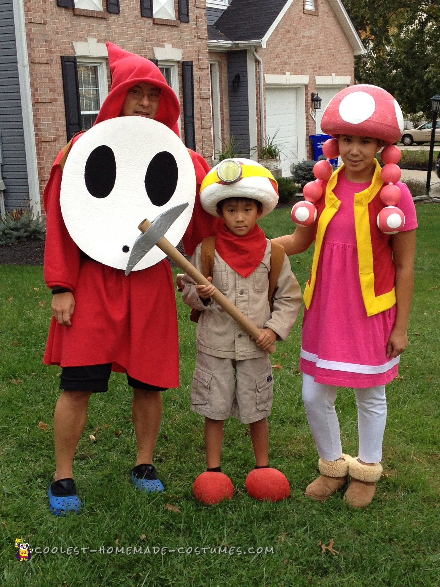 Best ideas about DIY Toad Costume
. Save or Pin Cool Mario Brothers Costumes Captain Toad Toadette and Now.