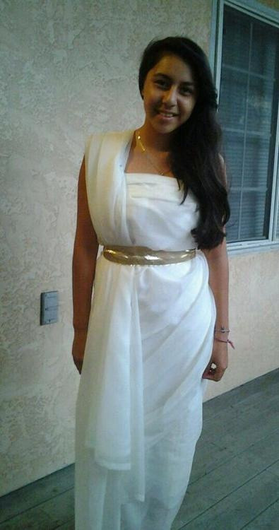 Best ideas about DIY Toga Costume
. Save or Pin Curtain toga Roman Mystery Now.