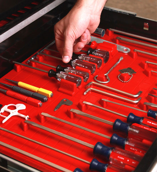 Best ideas about DIY Tool Box Organizer
. Save or Pin Tool Drawer Liner and Toolbox Organizer System in Tool Storage Now.