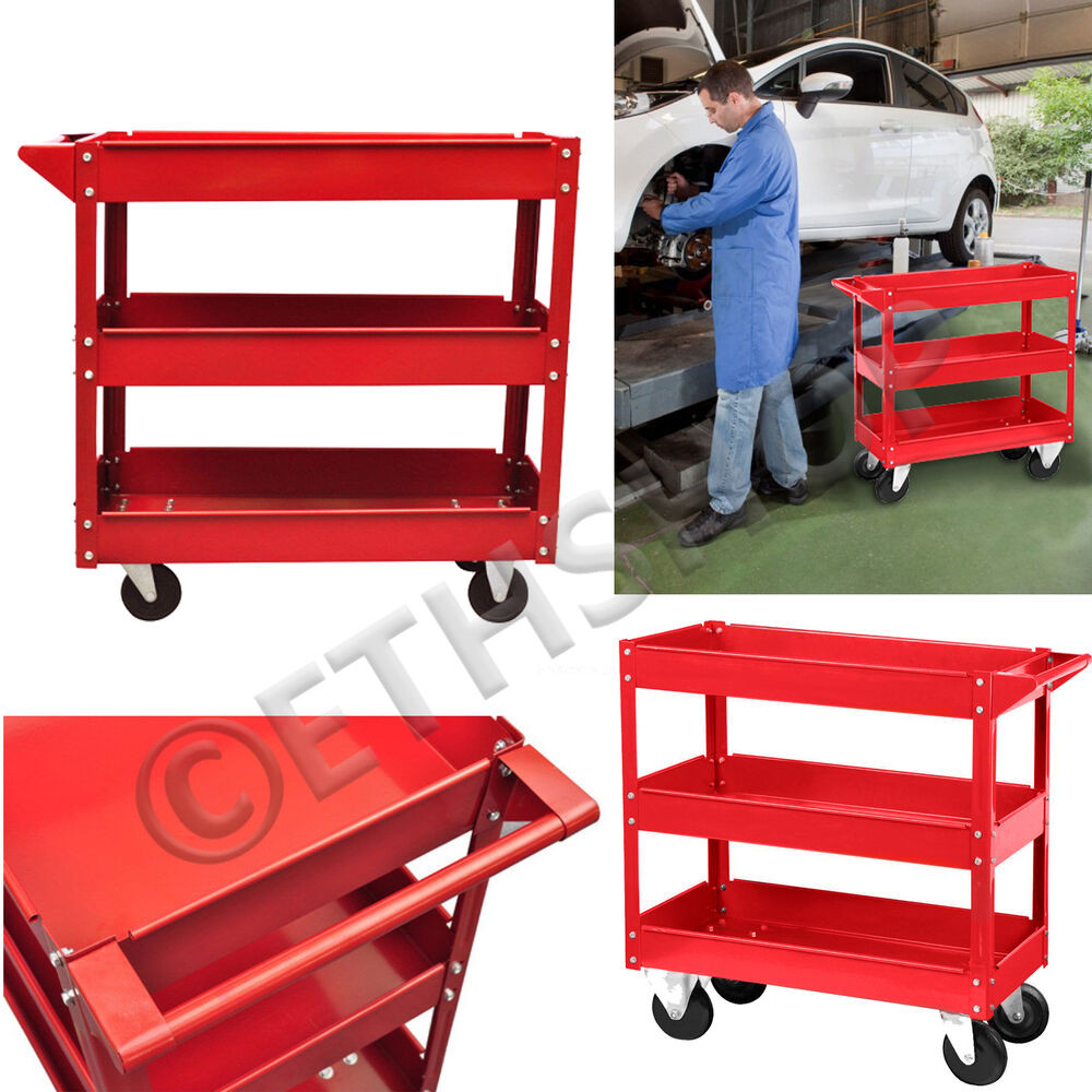 Best ideas about DIY Tool Cart
. Save or Pin 3Level Heavy Duty Garage Trolley Workshop DIY Tool Storage Now.