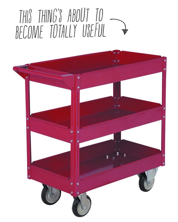 Best ideas about DIY Tool Cart
. Save or Pin How to Modify an Inexpensive Tool Cart to Organize All Now.