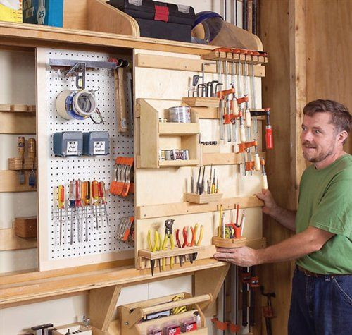 Best ideas about Diy Tool Storage Ideas
. Save or Pin 40 Awesome Ideas to Organise Your Garage Now.