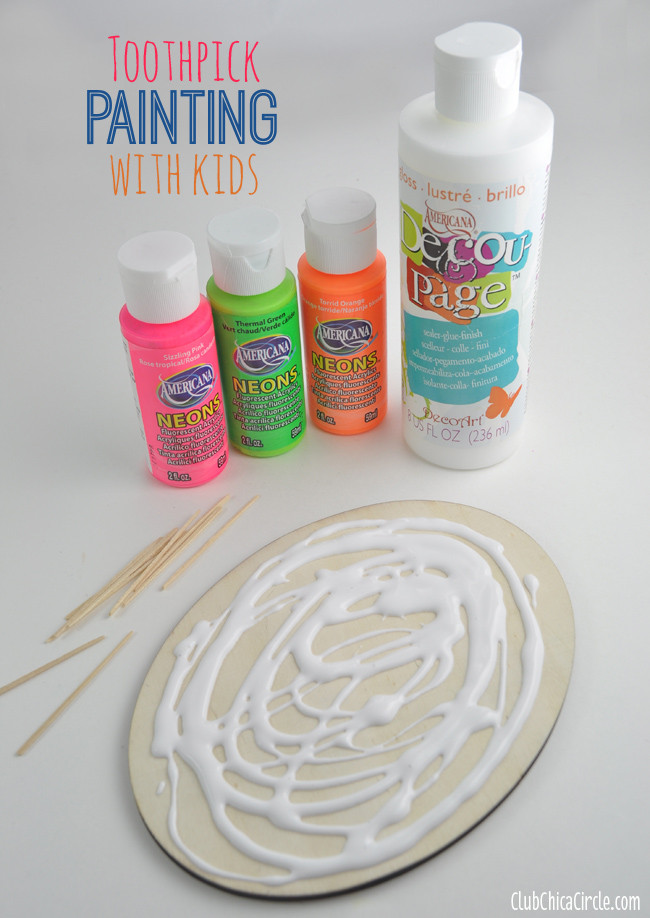 Best ideas about DIY Tooth Paint
. Save or Pin Easy Toothpick Painting with Kids Now.