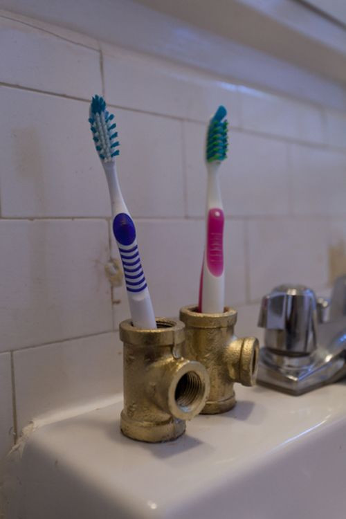 Best ideas about DIY Toothbrush Holder
. Save or Pin 15 DIY Toothbrush Holders Ideas Now.