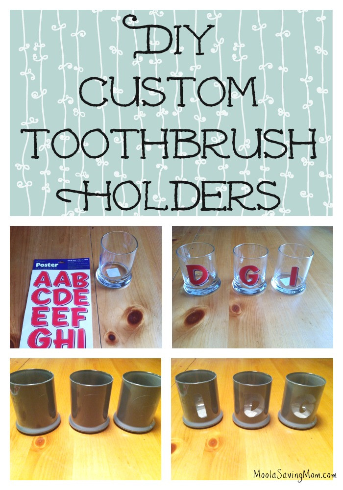 Best ideas about DIY Toothbrush Holders
. Save or Pin DIY Custom Toothbrush Holder Moola Saving Mom Now.