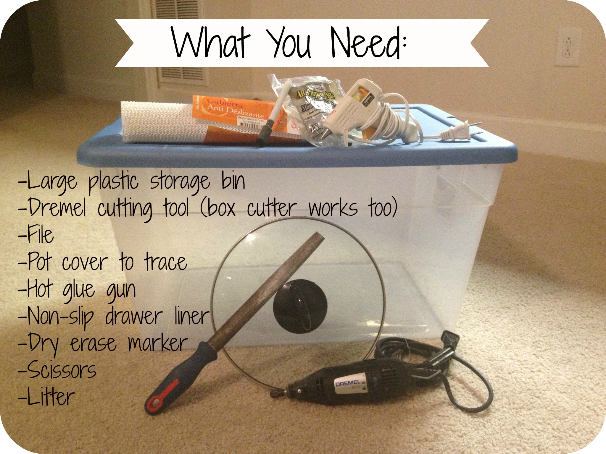 Best ideas about DIY Top Entry Litter Box
. Save or Pin DIY Top Entry Litter Box Now.