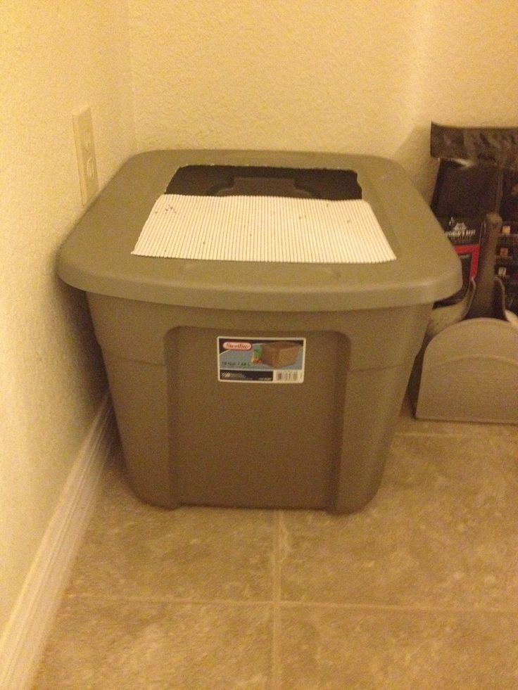 Best ideas about DIY Top Entry Litter Box
. Save or Pin Pin by JoAnna Thompson on Crafty Now.