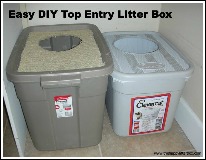 Best ideas about DIY Top Entry Litter Box
. Save or Pin Easy DIY Top Entry Litter Box Now.