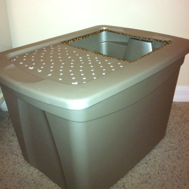 Best ideas about DIY Top Entry Litter Box
. Save or Pin Pin by Gaylene Karnes on PETS & ANIMALS Now.