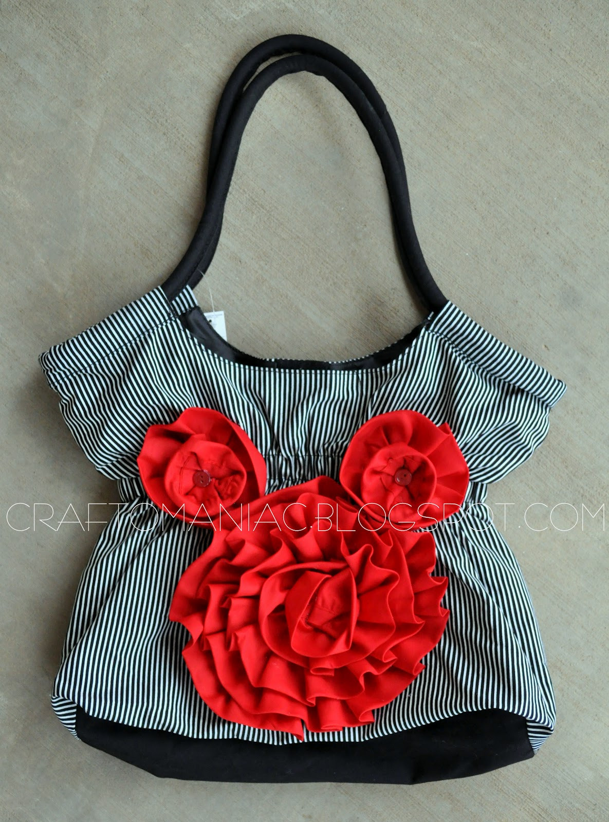 Best ideas about DIY Tote Bag
. Save or Pin DIY Mickey Embelished Tote for Disneyland Now.