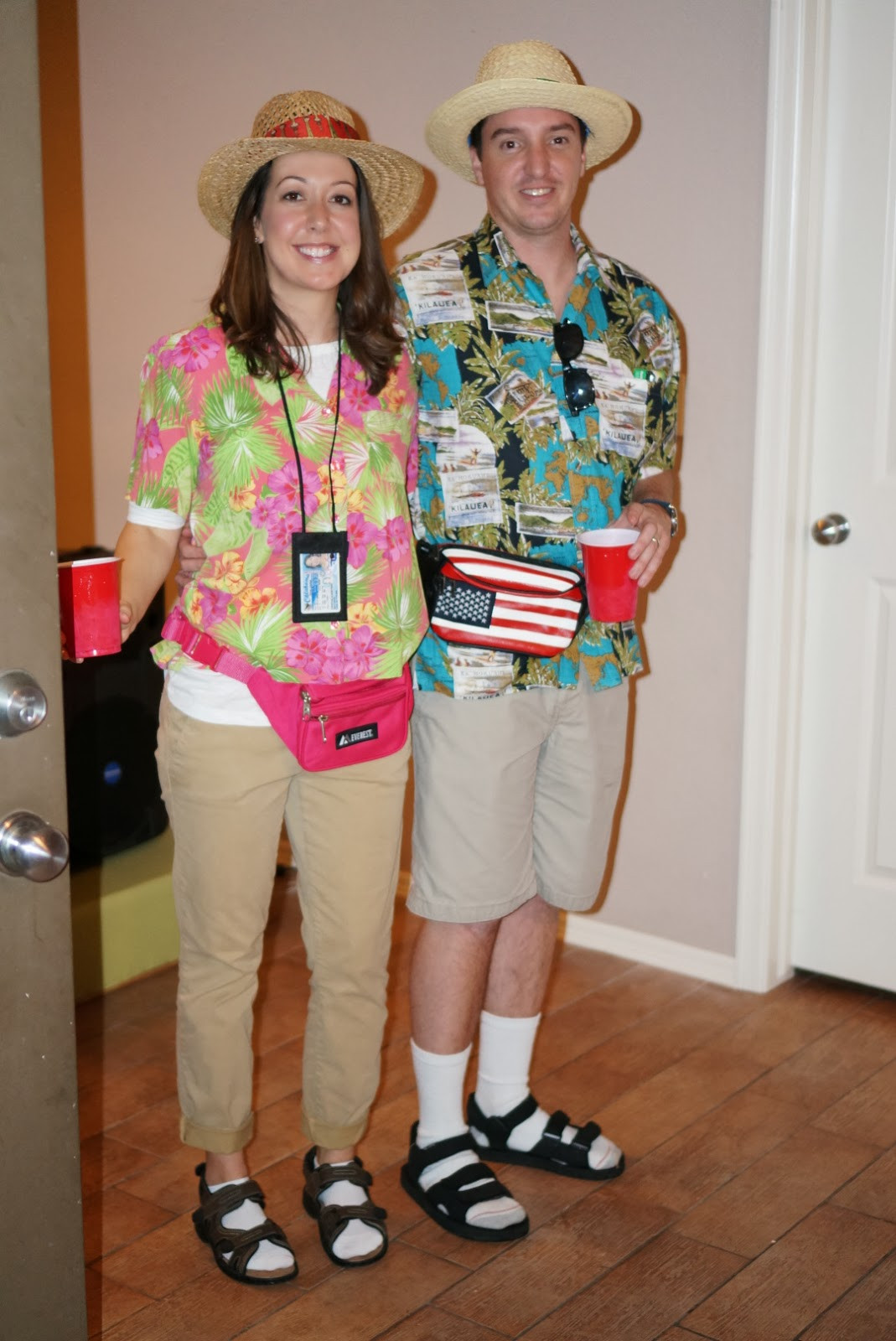 Best ideas about DIY Tourist Costume
. Save or Pin Nellie & Phoeb s Let s Party Halloween Costume Party 2013 Now.