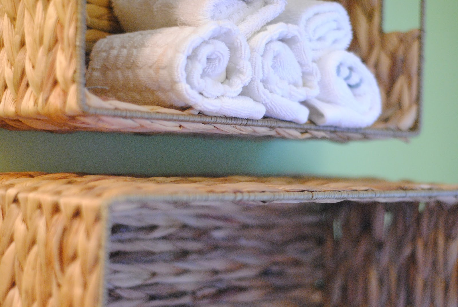 Best ideas about DIY Towel Storage
. Save or Pin DIY Bathroom Towel Storage in Under 5 Minutes Now.