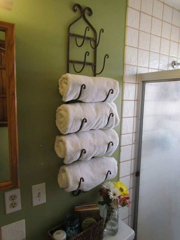 Best ideas about DIY Towel Storage
. Save or Pin 30 Brilliant DIY Bathroom Storage Ideas Now.