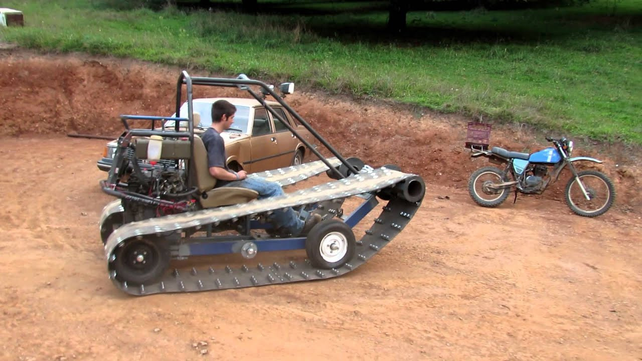 Best ideas about DIY Tracked Vehicles
. Save or Pin Tracked vehicle First test drive Now.