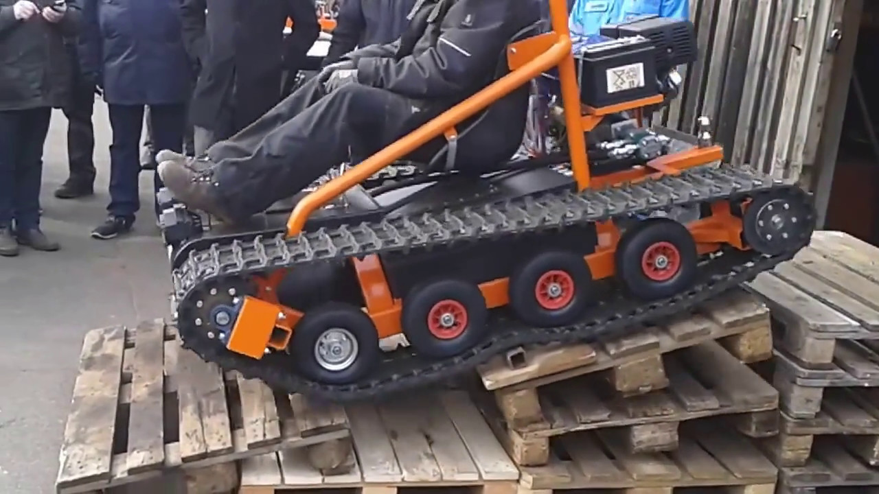 Best ideas about DIY Tracked Vehicles
. Save or Pin Home made tracked vehicle show driving Now.