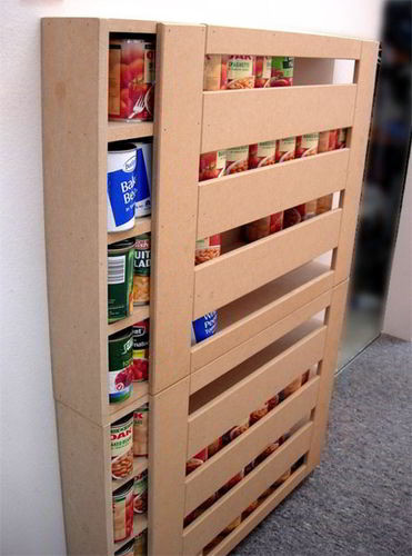 Best ideas about DIY Trailer Storage
. Save or Pin DIY RV Food Storage Can Dispenser Keep the RV Pantry Now.