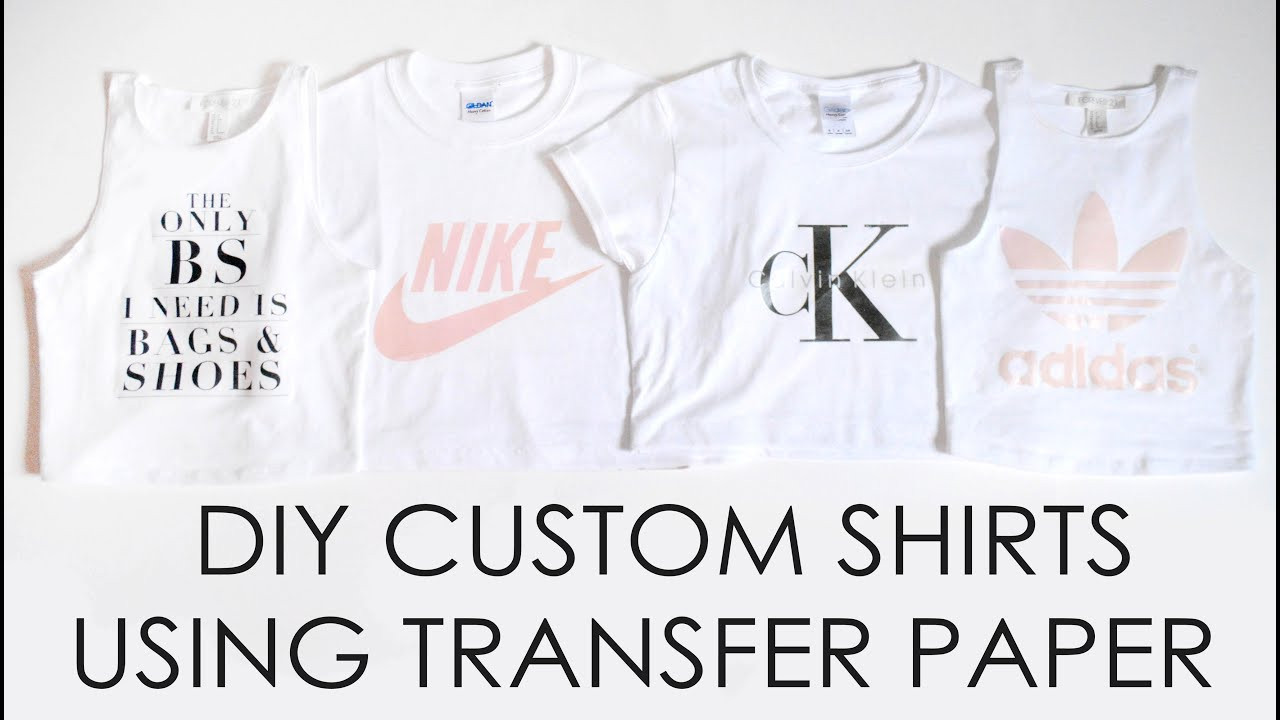 Best ideas about DIY Transfer Paper
. Save or Pin Easy Custom DIY Shirts Transfer paper First Now.