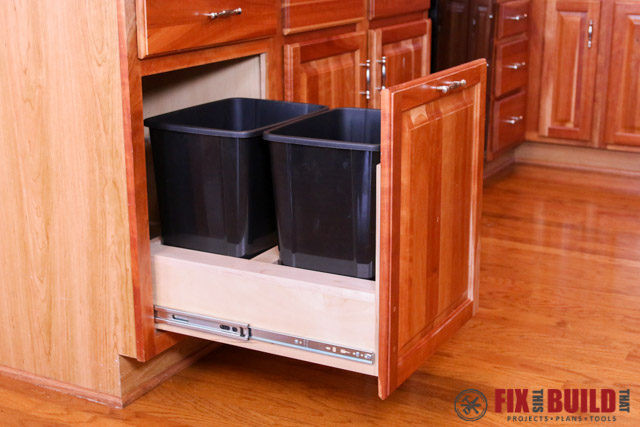 Best ideas about DIY Trash Can Cabinet
. Save or Pin DIY Pull Out Trash Can Now.