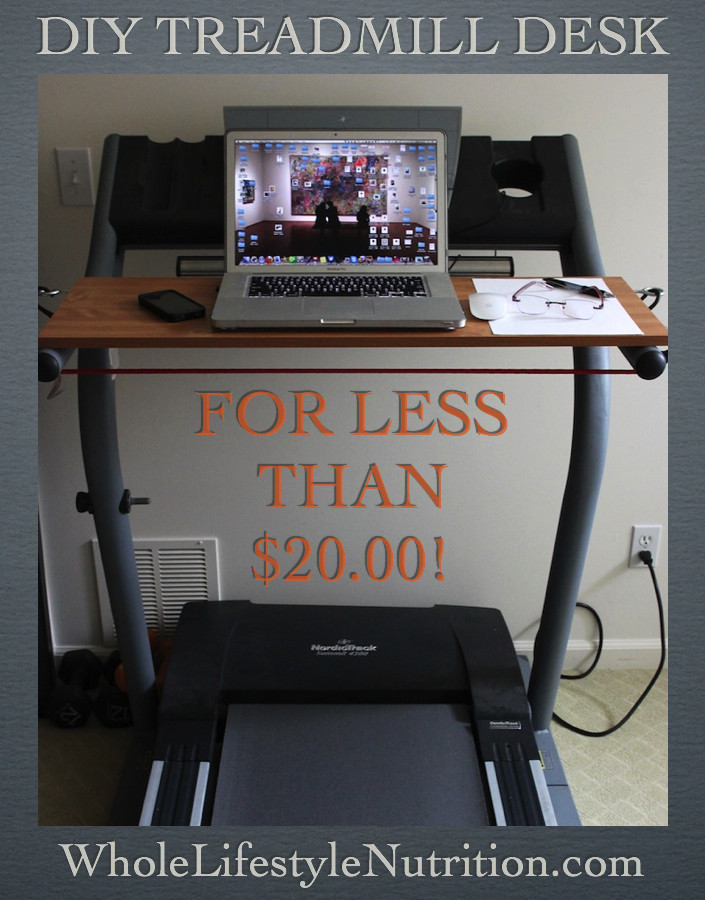 Best ideas about DIY Treadmill Desk
. Save or Pin How To Build A Treadmill Desk For Under $20 Whole Now.