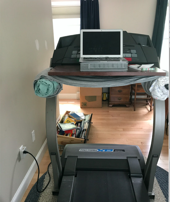 Best ideas about DIY Treadmill Desk
. Save or Pin DIY Treadmill Desk in Four Steps Picture Tutorial Spin Sucks Now.