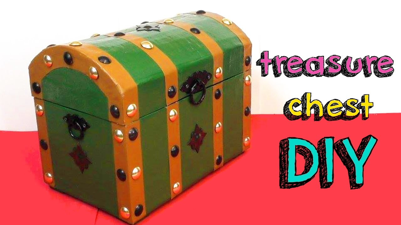 Best ideas about DIY Treasure Chest
. Save or Pin EASY CRAFTS DIY TREASURE CHEST FOR ROOM DECOR Now.