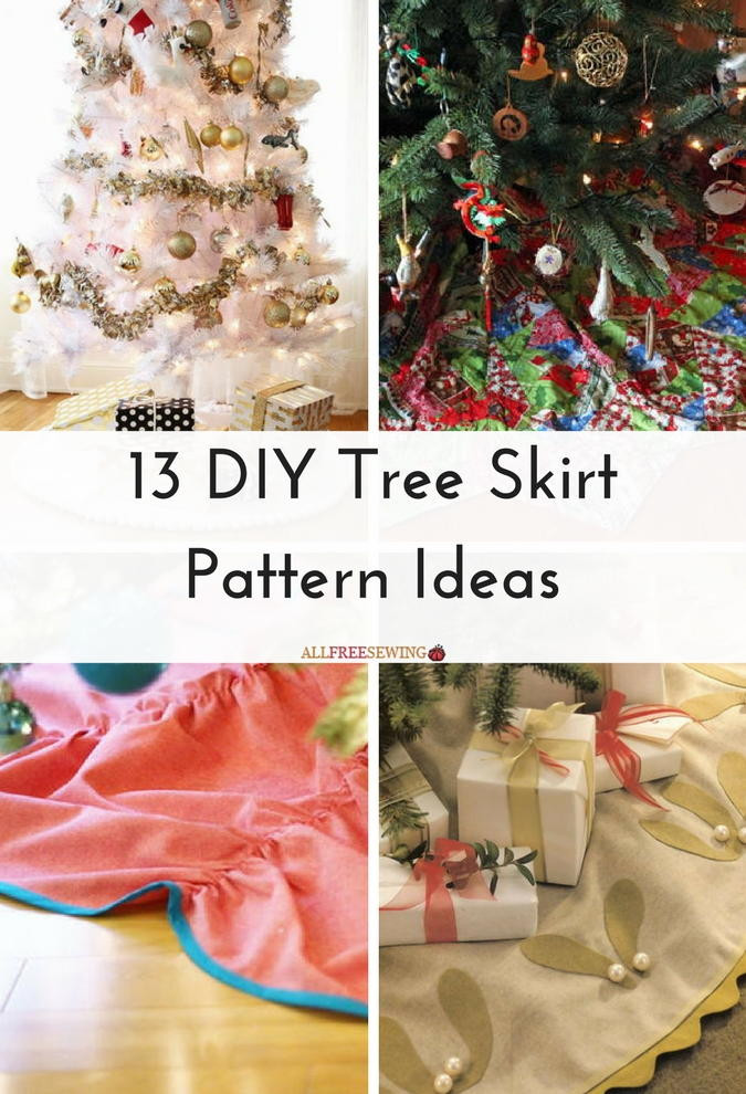 Best ideas about DIY Tree Skirt
. Save or Pin 13 DIY Tree Skirt Pattern Ideas Now.