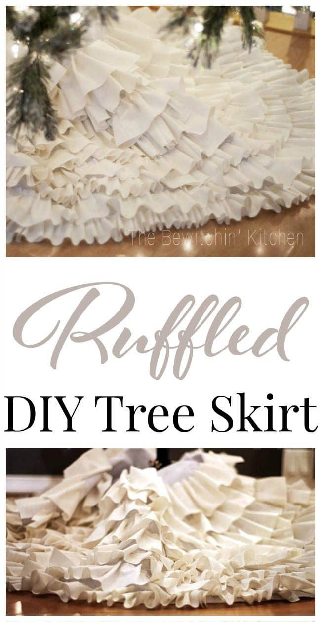 Best ideas about DIY Tree Skirt
. Save or Pin DIY Ruffled Tree Skirt Now.