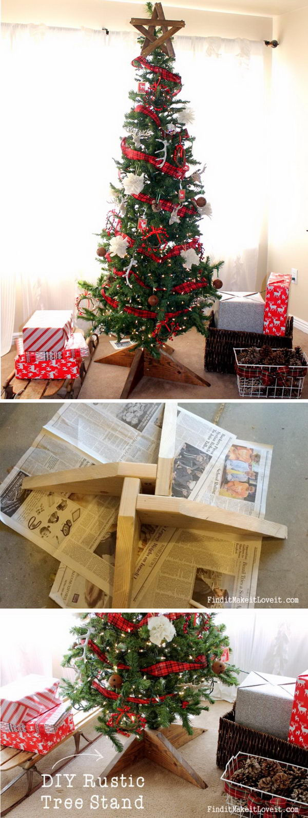 Best ideas about DIY Tree Stand
. Save or Pin 30 Creative Christmas Tree Stand DIY Ideas Hative Now.