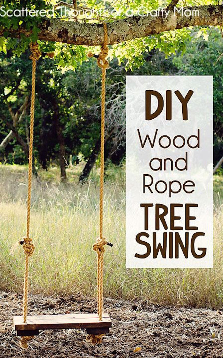 Best ideas about DIY Tree Swings
. Save or Pin TOP 10 DIY Swing Tutorials for Your Backyard or Porch Now.