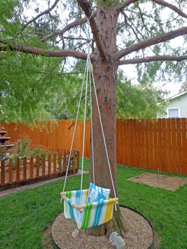 Best ideas about DIY Tree Swings
. Save or Pin DIY Tree Swing For A Baby Now.