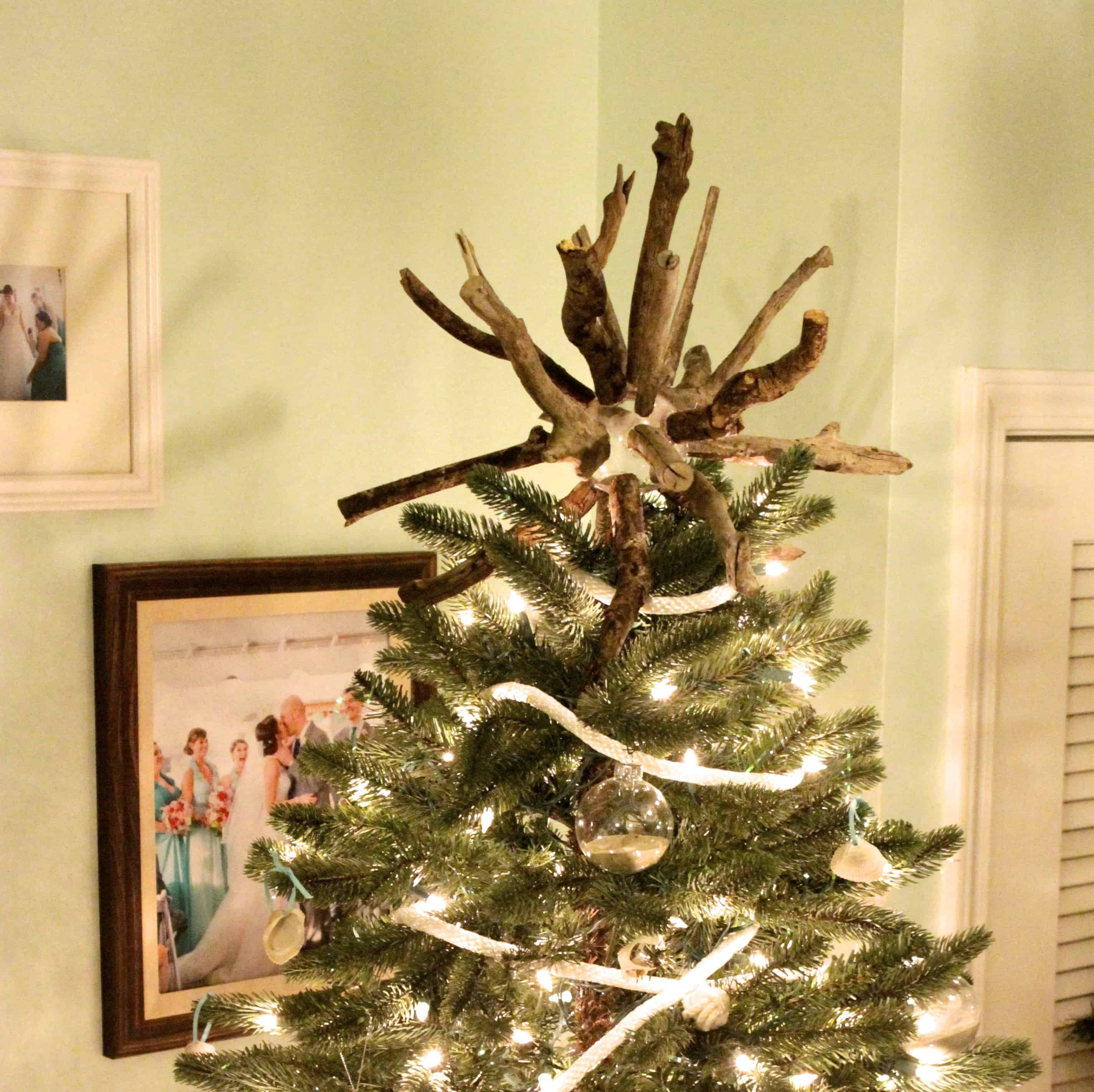 Best ideas about DIY Tree Topper
. Save or Pin Coastal Christmas DIY Driftwood Tree Topper • Charleston Now.