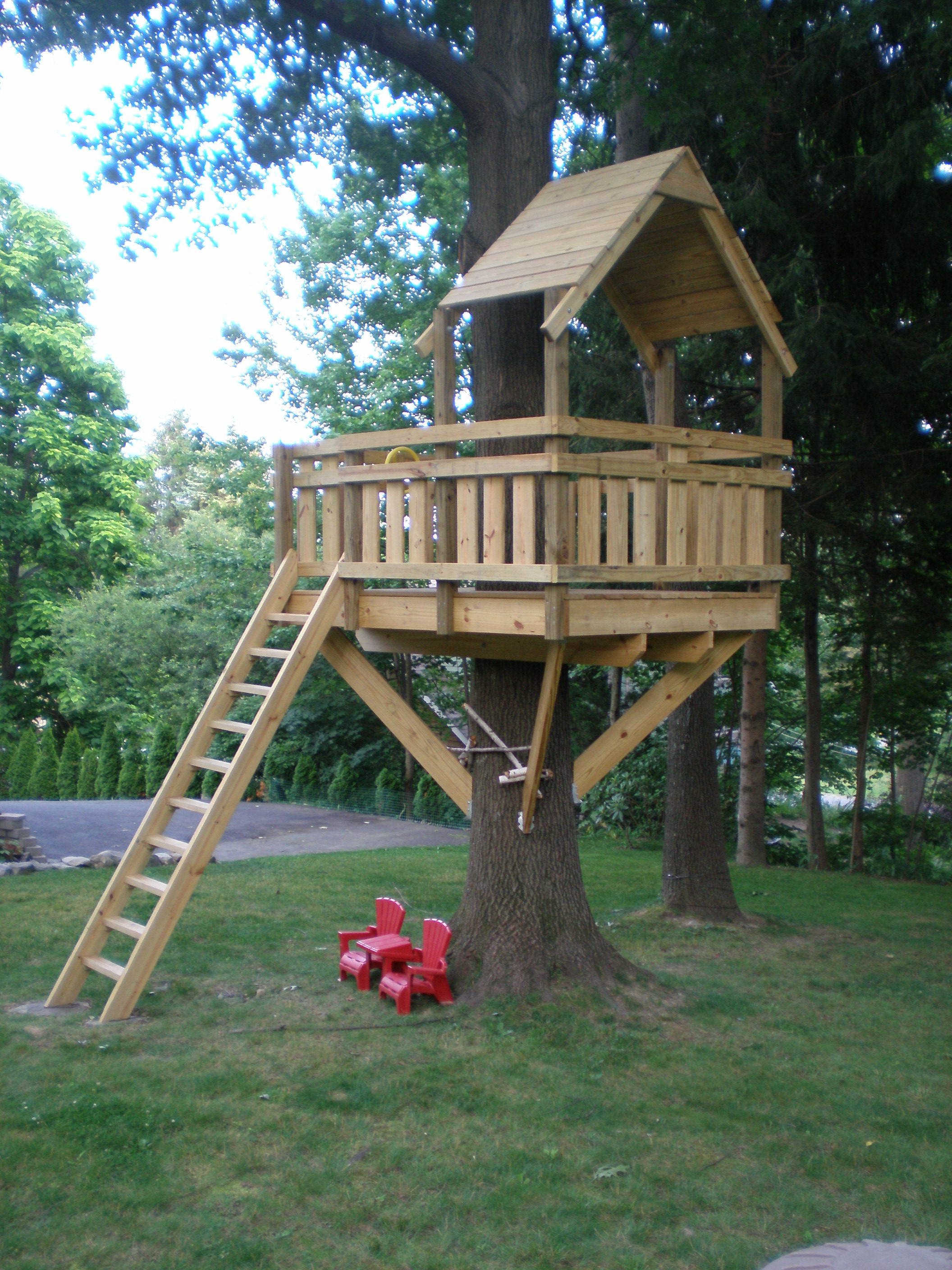 Best ideas about DIY Treehouse Plans Free
. Save or Pin tree fort Now.