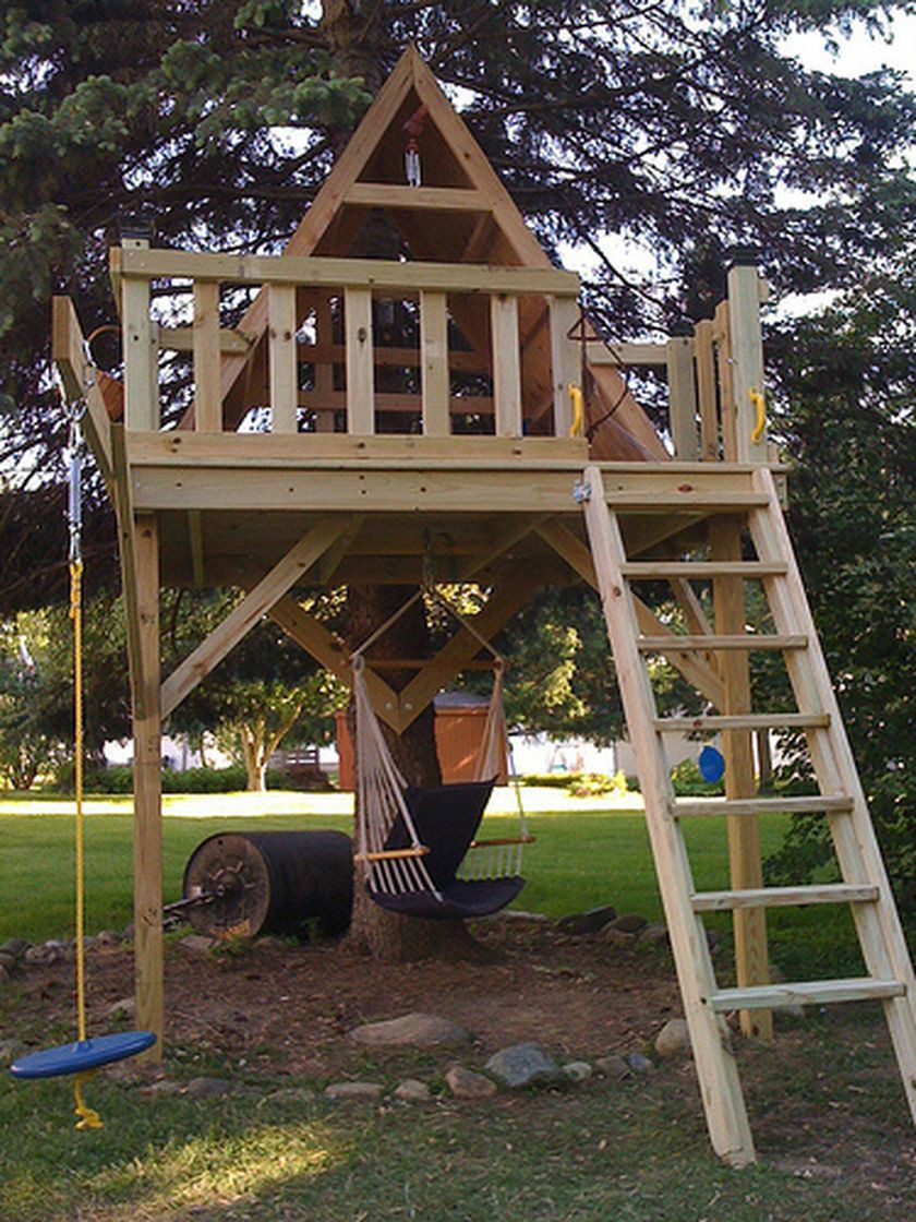 Best ideas about DIY Treehouse Plans
. Save or Pin Simple Diy Treehouse For Kids Play 25 Now.