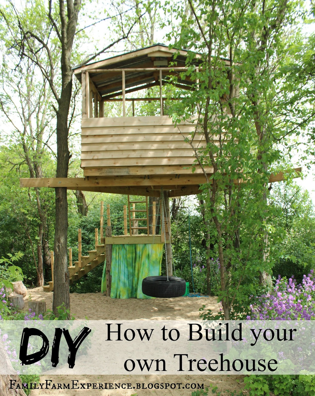 Best ideas about DIY Treehouse Plans
. Save or Pin Family Farm Experience DIY How to Build your own Treehouse Now.