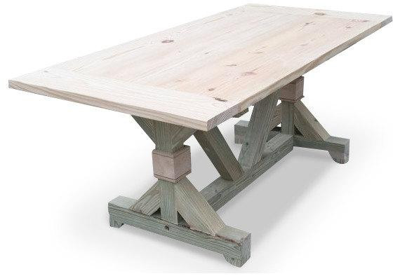 Best ideas about DIY Trestle Table
. Save or Pin The DIY Fancy Trestle Table Now.