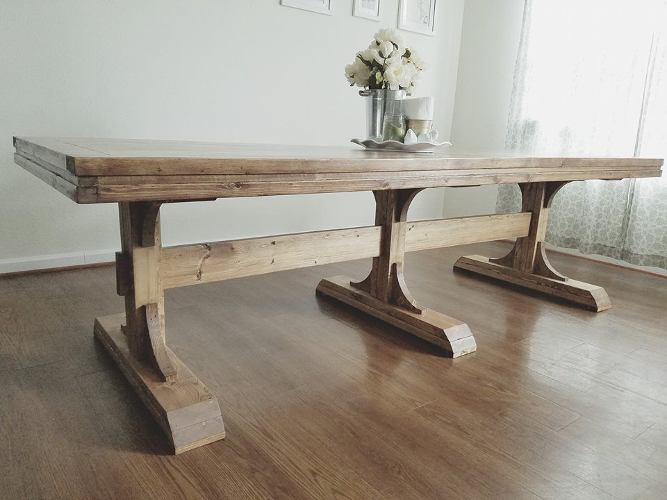 Best ideas about DIY Trestle Table
. Save or Pin Stunning Trestle Dining Table DIY Now.