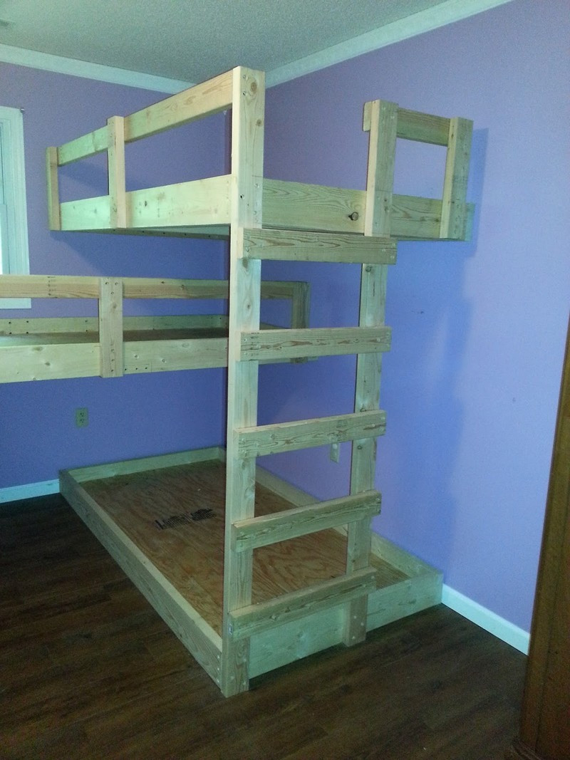 Best ideas about DIY Triple Bunk Bed
. Save or Pin DIY Triple Bunk Bed Now.