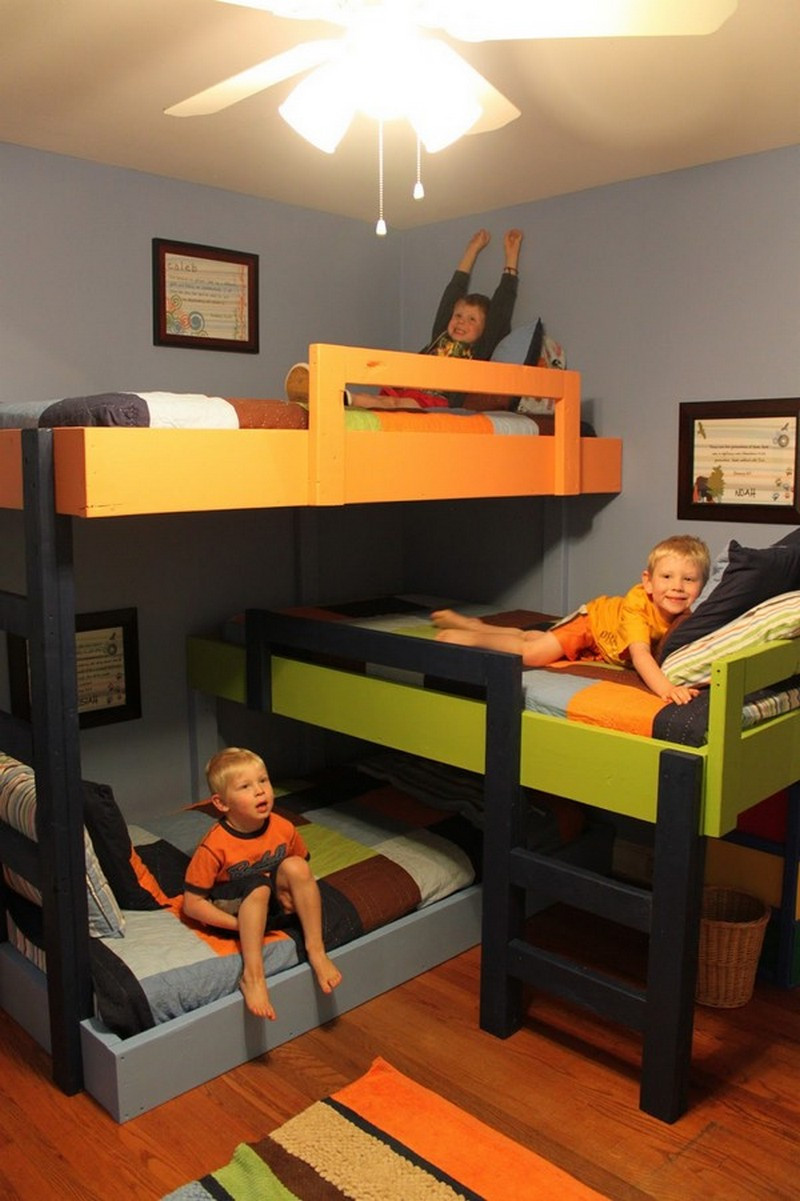 Best ideas about DIY Triple Bunk Bed
. Save or Pin DIY Triple Bunk Bed Now.