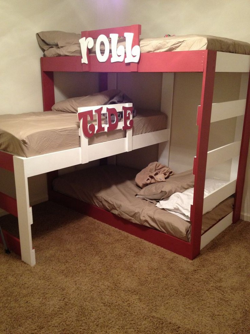 Best ideas about DIY Triple Bunk Bed
. Save or Pin DIY Triple Bunk Bed Now.