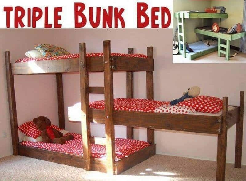 Best ideas about DIY Triple Bunk Beds
. Save or Pin Triple Bunk Beds Plans Now.