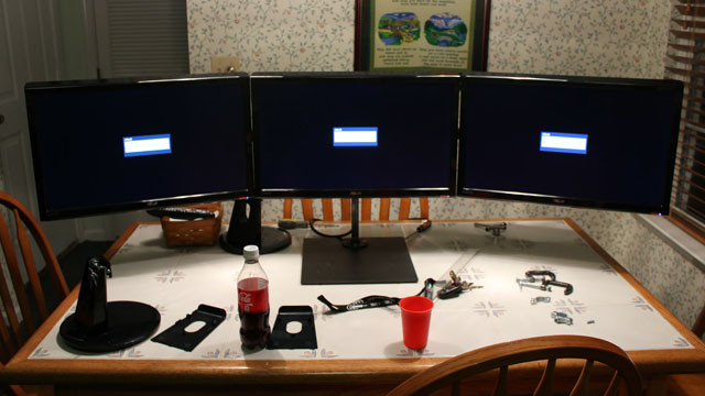 Best ideas about DIY Triple Monitor Stand
. Save or Pin DIY Triple Monitor Stand Now.