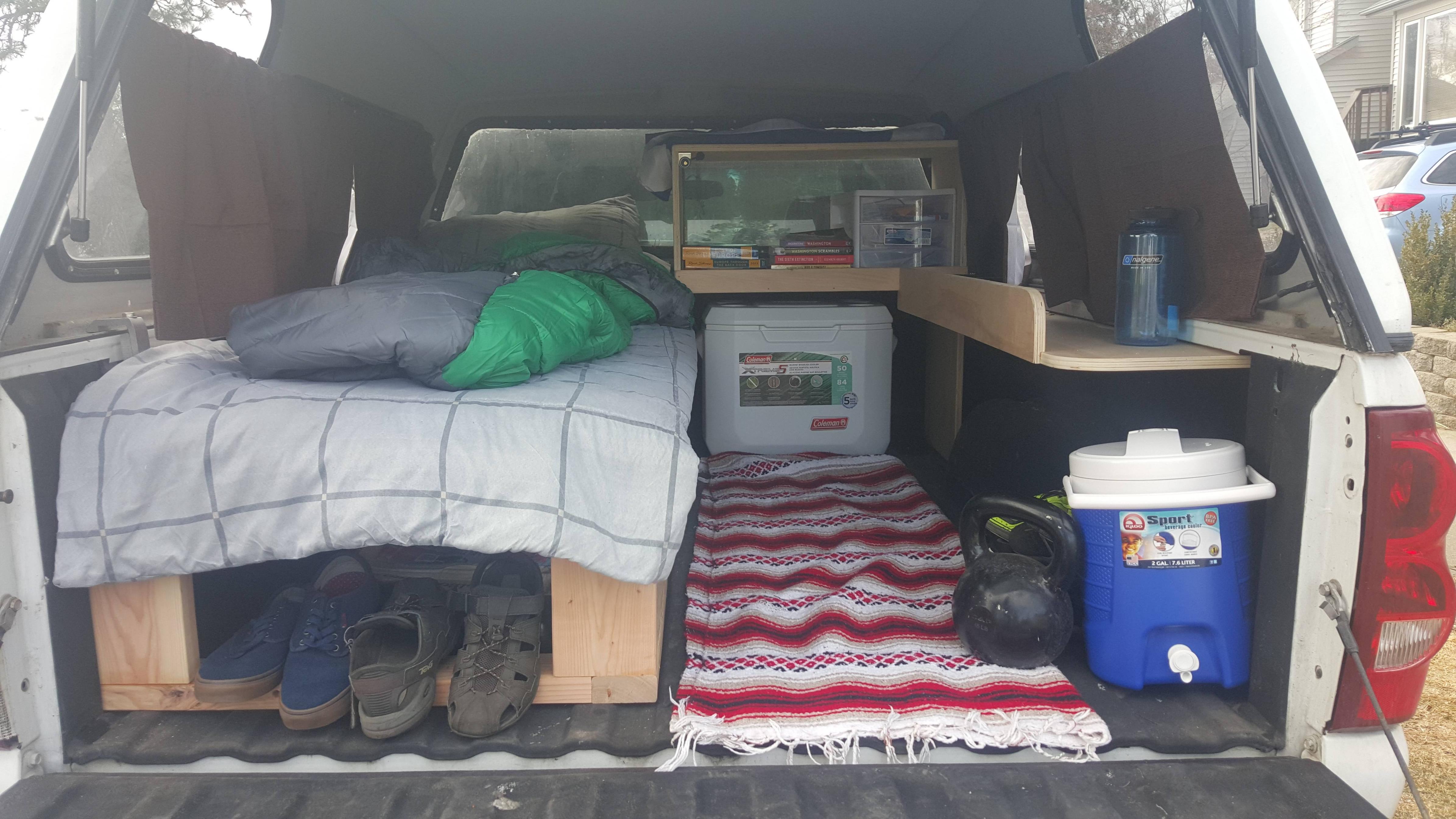 Best ideas about DIY Truck Bed Camper
. Save or Pin DIY Truck Bed Micro Camper Now.