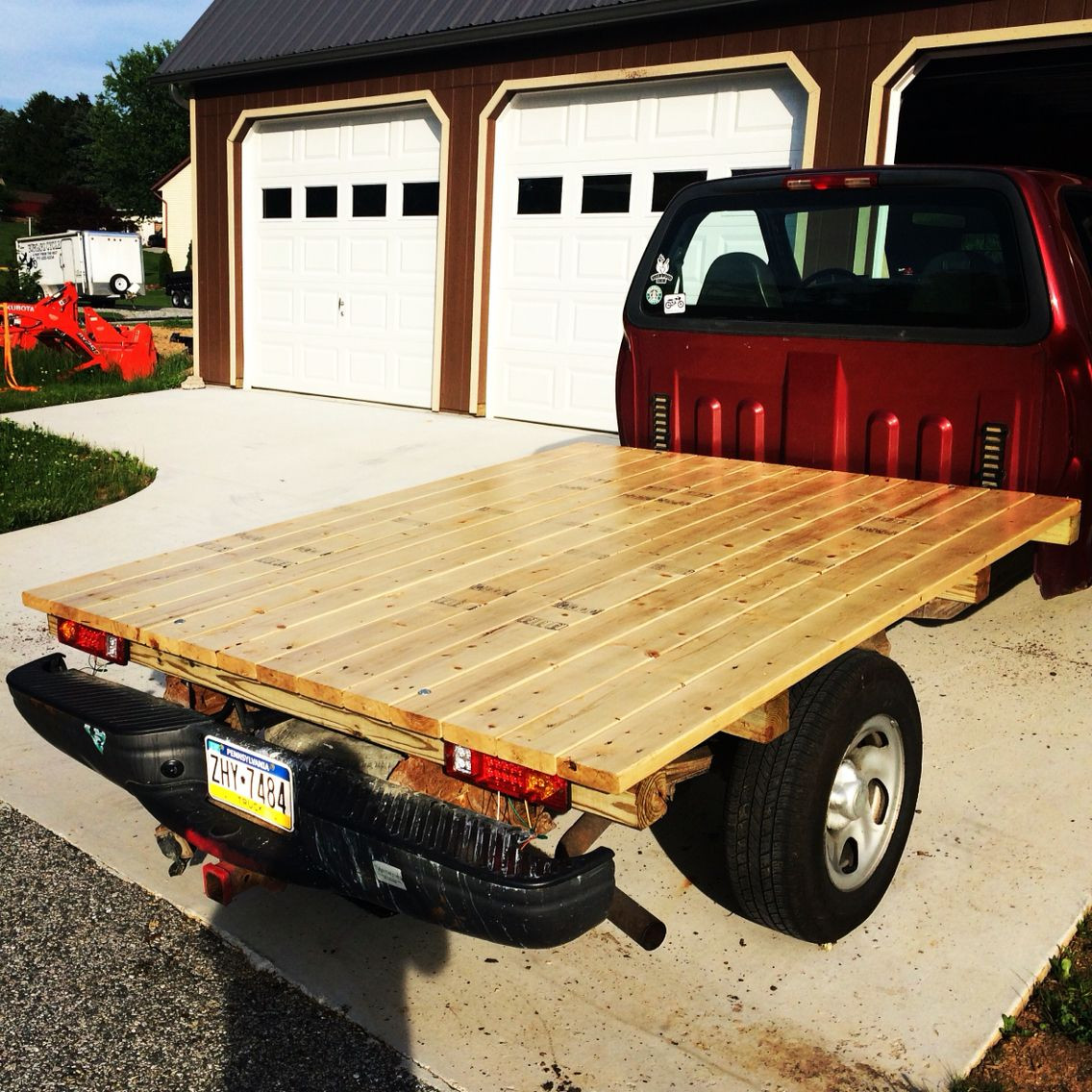 Best ideas about DIY Truck Flatbed
. Save or Pin 03 F150 DIY Flatbed 4x4 supports 2x6 deck boards It s Now.
